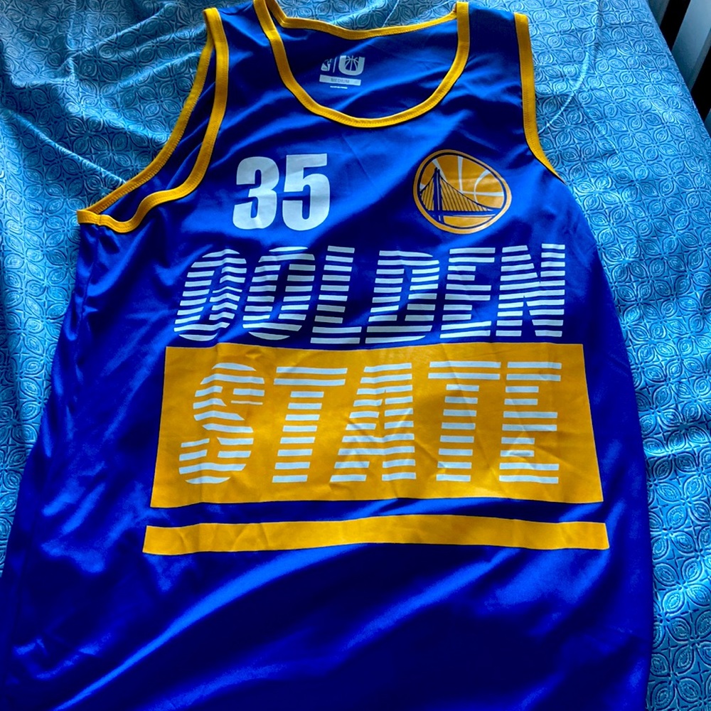 Selling Kevin Durant Golden State Warriors jersey